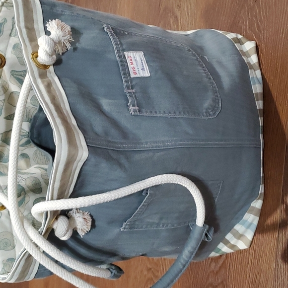 sanforized Handbags - VINTAGE BIG MAC SANFORIZED tote. #3682